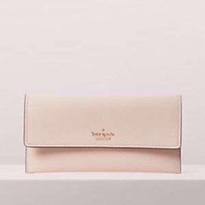 Kate Spade ♠️ Cameron Street Harling Wallet in Pale Vellum (Blush Pink)